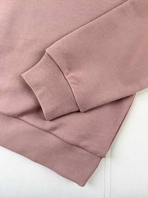 ルイヴィトン レザートリム付きクルーネックのスウェットシャツ