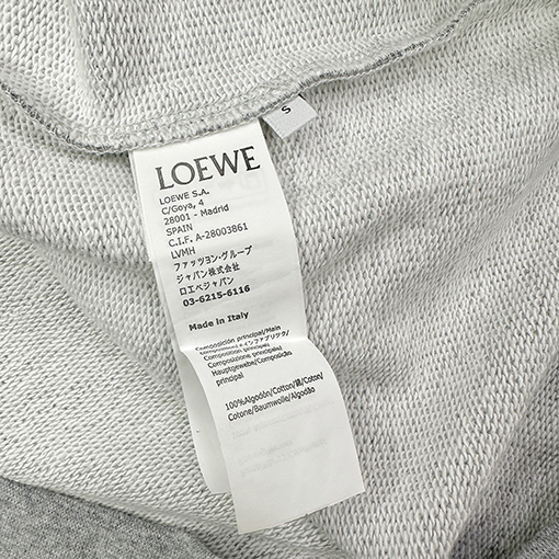 ロエベ フェイクツーピースクルーネックのスウェットシャツ