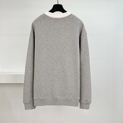 ロエベ フェイクツーピースクルーネックのスウェットシャツ