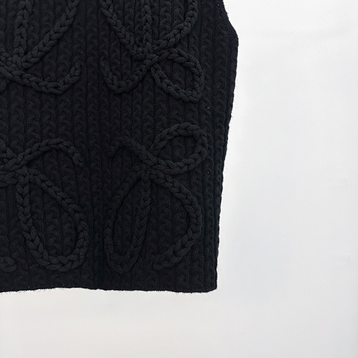 ロエベブランドスーパーコピー ケーブルニットベスト