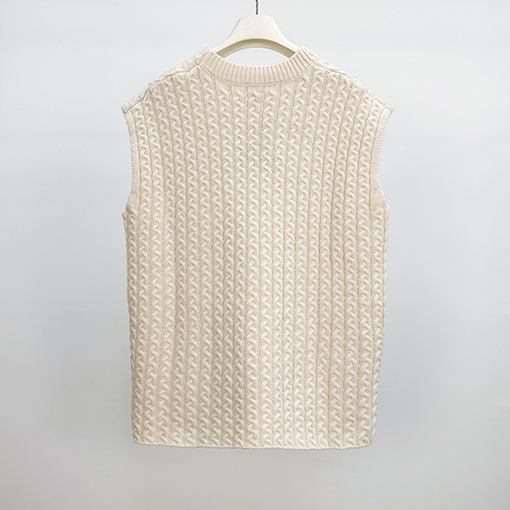 ロエベブランドスーパーコピー ケーブルニットベスト