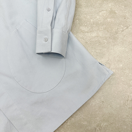 ロエベ フード付き（取り外し可能）シャツジャケット