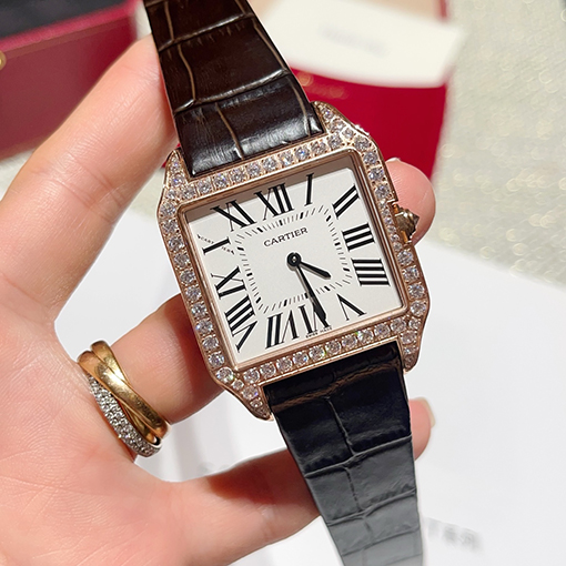 カルティエ ローズゴールドクラシック腕時計
