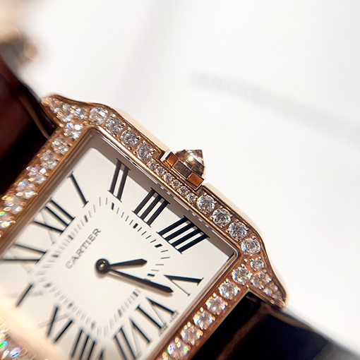 カルティエ ローズゴールドクラシック腕時計