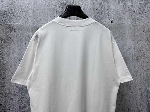 マルタンマルジェラ 文字と数字がプリントされた半袖Tシャツ