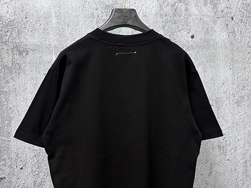 マルタンマルジェラ 文字と数字がプリントされた半袖Tシャツ