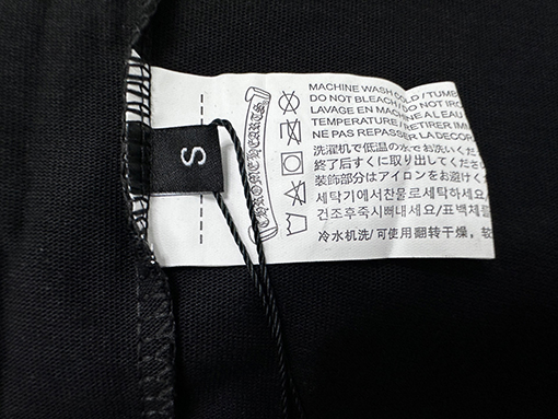 クロムハーツ ホースシュー柄クルーネック半袖Tシャツ