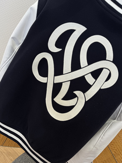 ルイヴィトン LV Seashells 航海をテーマにした刺繍りベースボールユニフォーム