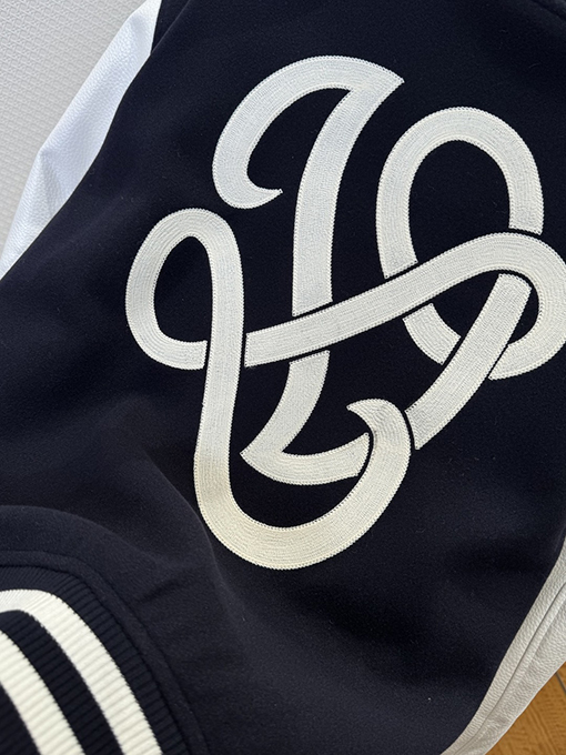 ルイヴィトン LV Seashells 航海をテーマにした刺繍りベースボールユニフォーム