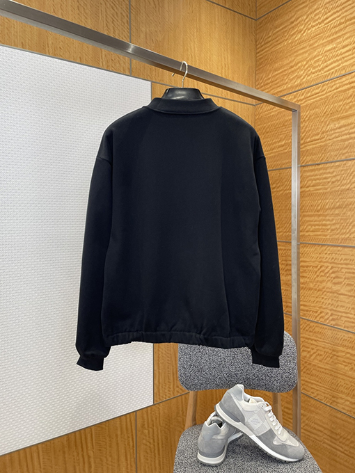 セリーヌブランドコピー 刺繍りミニマルジップアップジャケット