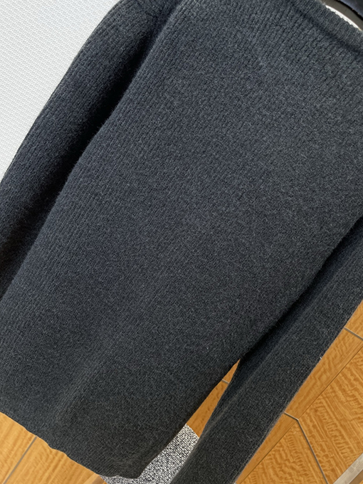 グッチコピー GUCCI カシミヤのインターシャ編みレターロゴクルーネックセーター