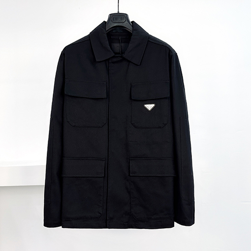 プラダ ポケット付きワークジャケット