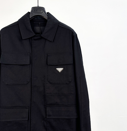 プラダ ポケット付きワークジャケット