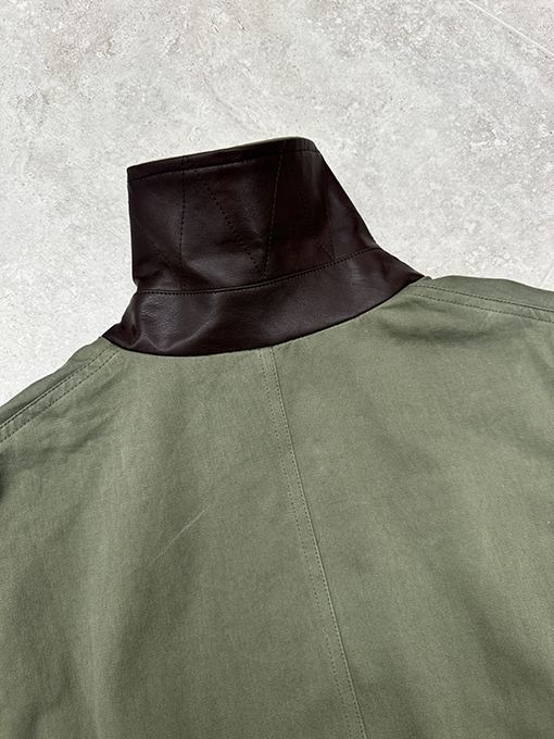 ロエベ 刺繍りベルトジャケット