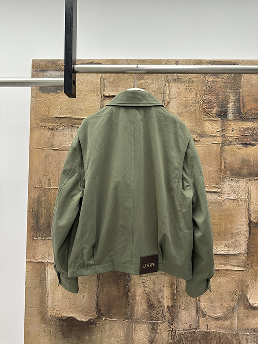 ロエベ 刺繍りベルトジャケット