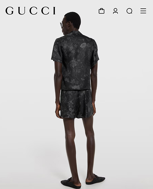 グッチスーパーコピー 花柄ショートパンツ