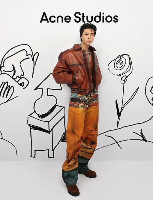 アクネストゥディオズ 3D プリントジーンズ