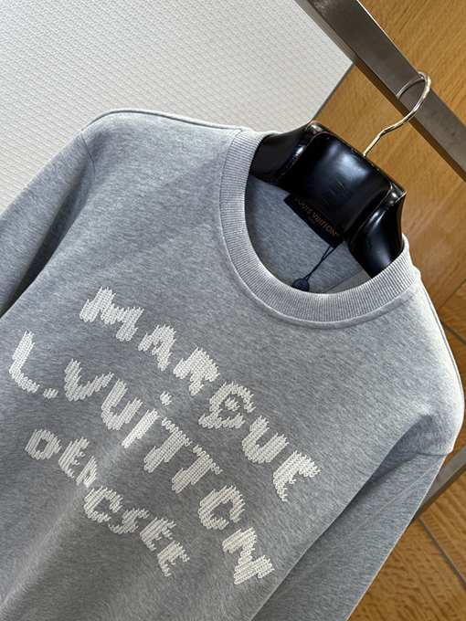 ルイヴィトン ジャカードクルーネックのスウェットシャツ