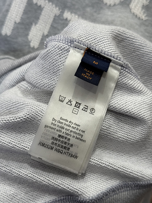 ルイヴィトン ジャカードクルーネックのスウェットシャツ