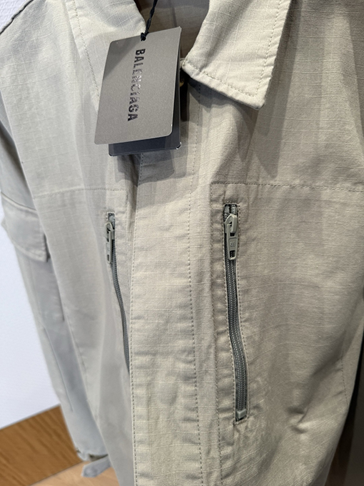 バレンシアガ ジッパー付きポケットジャケット