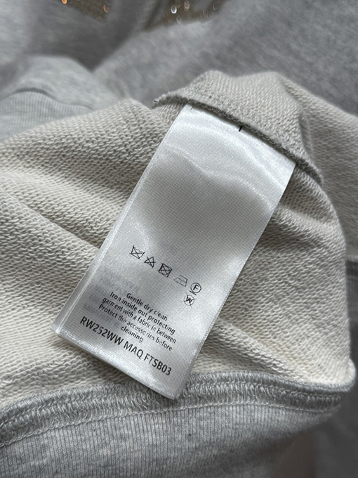 ルイヴィトンコピー LV ラインストーン付きフード付きスウェットシャツ