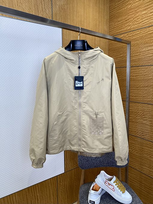 ルイヴィトンスーパーコピー 両面リバーシブルフード付きジャケット