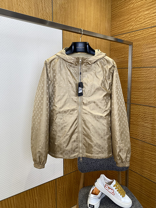 ルイヴィトンスーパーコピー 両面リバーシブルフード付きジャケット
