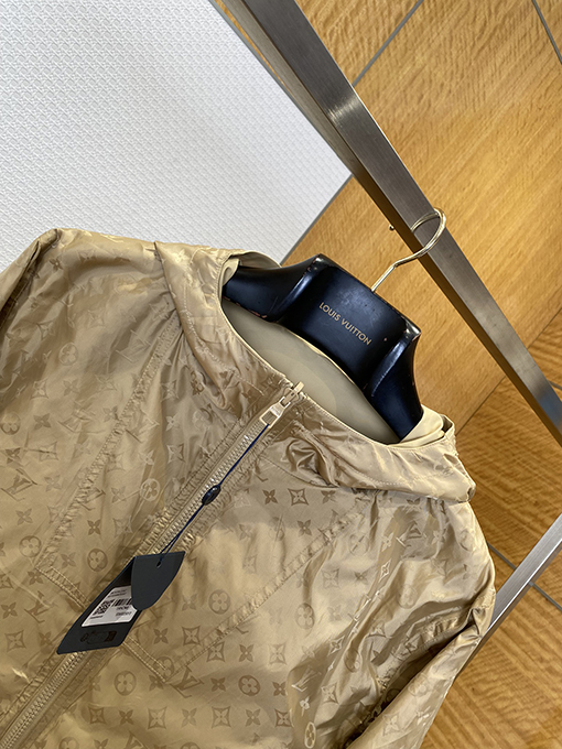 ルイヴィトンスーパーコピー 両面リバーシブルフード付きジャケット