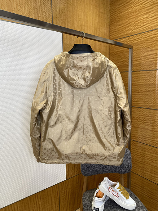 ルイヴィトンスーパーコピー 両面リバーシブルフード付きジャケット