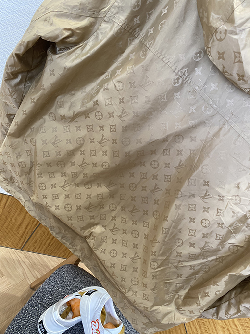 ルイヴィトンスーパーコピー 両面リバーシブルフード付きジャケット