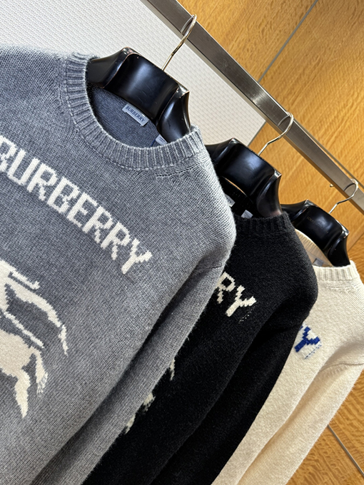 バーバリーブランドコピー BURBERRY ウォーホース ジャカードニットウェア