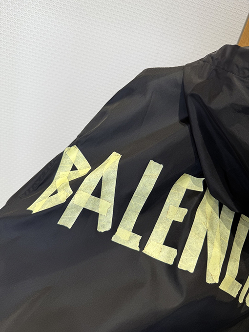 バレンシアガ BALENCIAGA テーププリントジャケット