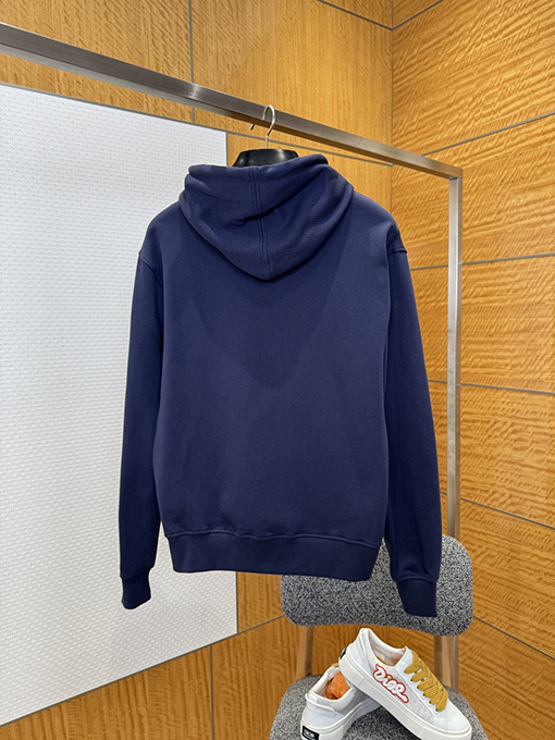 アミ 刺繍りフード付きスウェットシャツ