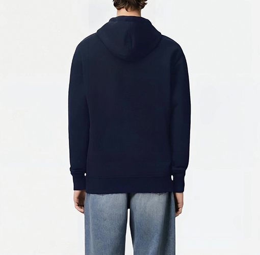 アミ 刺繍りフード付きスウェットシャツ