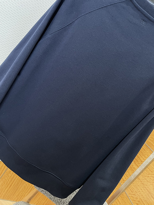 アミスーパーコピー 織り刺繍入りクルーネックのスウェットシャツ