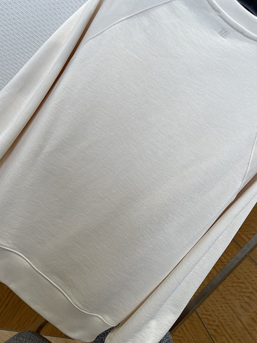 アミスーパーコピー 織り刺繍入りクルーネックのスウェットシャツ
