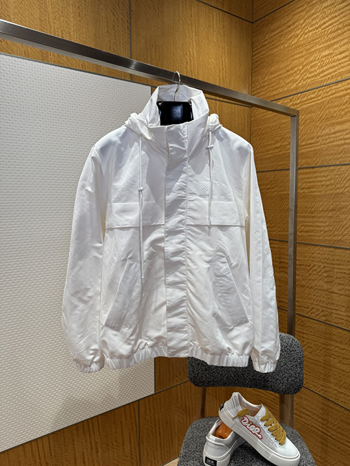 ルイヴィトン フード付き防風ジップアップジャケット