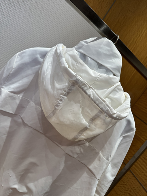 ルイヴィトン フード付き防風ジップアップジャケット