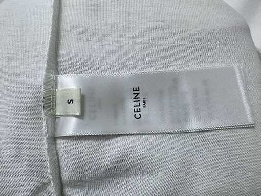 セリーヌ CELINE 文字ロゴプリント入りカップル半袖Tシャツ