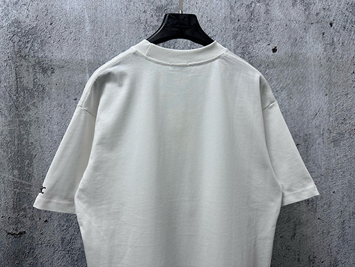 セリーヌ CELINE レターロゴ入りスタッズ付きカップル半袖Tシャツ