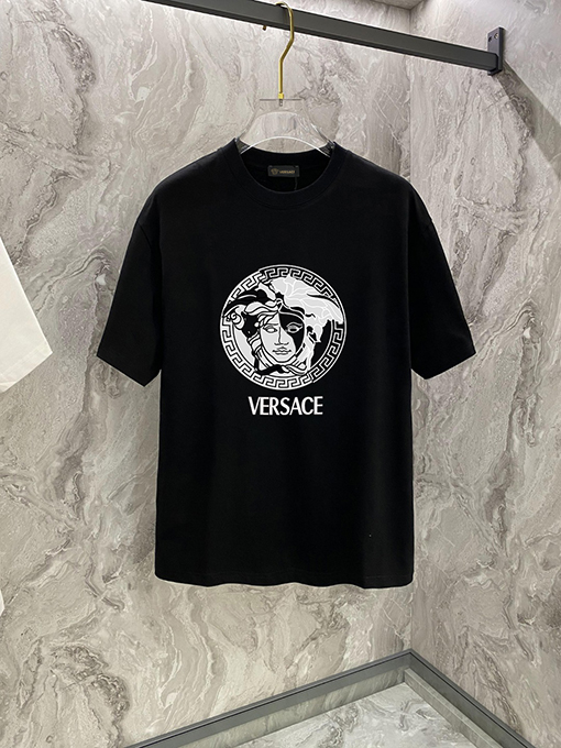 ヴェルサーチ VERSACE カウンターシンクロ半袖Tシャツ