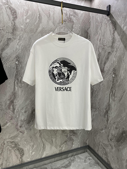 ヴェルサーチ VERSACE カウンターシンクロ半袖Tシャツ