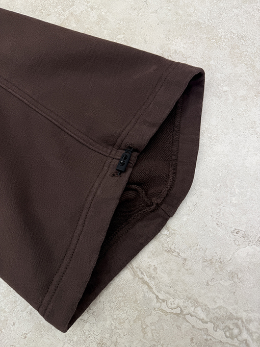 アクネストゥディオズ Acne Studios レザーアップリケ刺繍りダブルウエストバンドスウェットパンツ