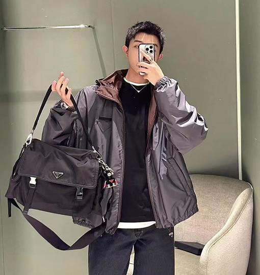 プラダブランドコピー 両面リバーシブルジャケット