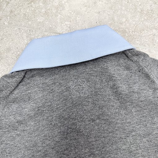 ロエベ ニットの長袖トップス付きシャツ