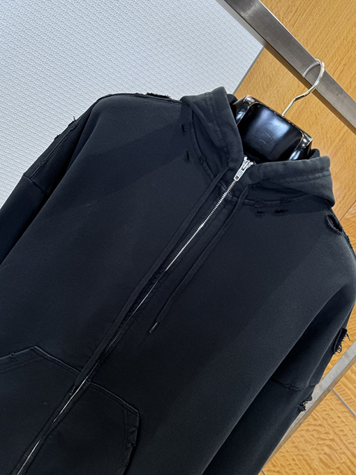 バレンシアガ BALENCIAGA レターテープジッパージャケット