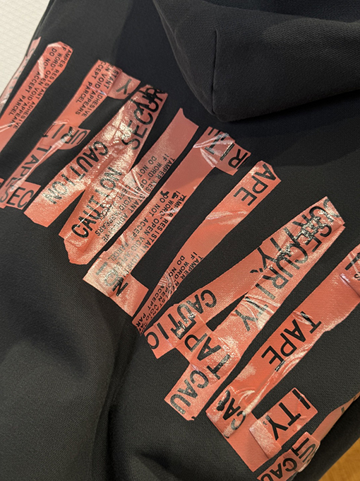 バレンシアガ BALENCIAGA レターテープジッパージャケット