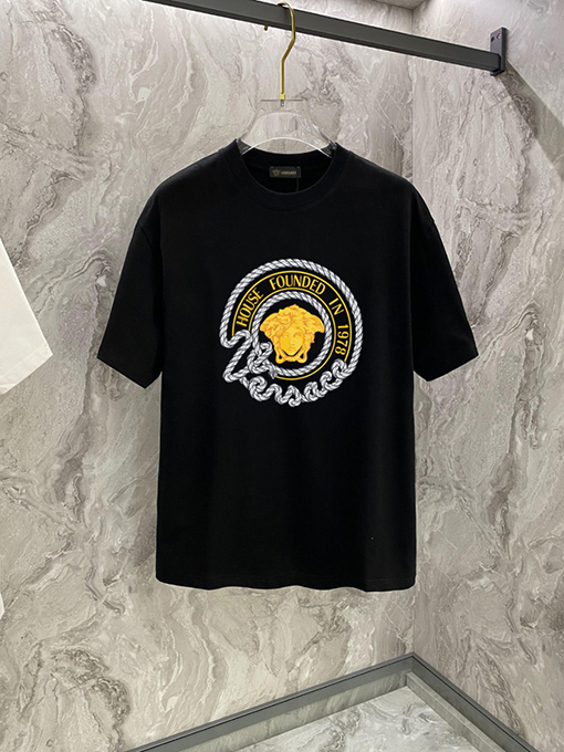 ヴェルサーチスーパーコピー VERSACE 春夏のクラシック半袖Tシャツ