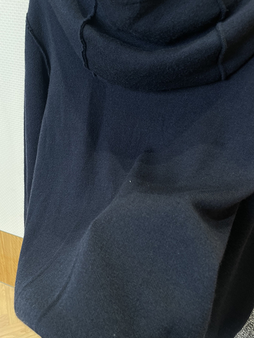 バーバリー 刺繍りドローストリング付きフード付きジップアップジャケット