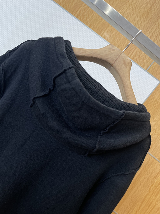 バーバリー 刺繍りドローストリング付きフード付きジップアップジャケット